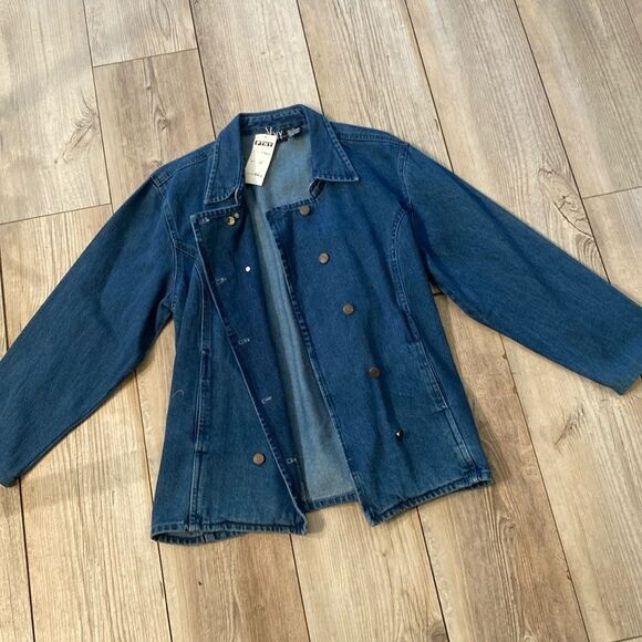 PTNY Vintage Small Jean Jacket NWT Rare - Picture 1 of 8